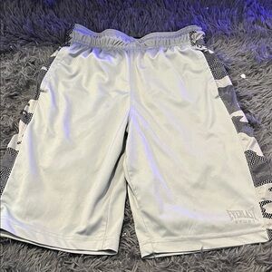 Everlast Kids Gray Shorts with Patterned Sides